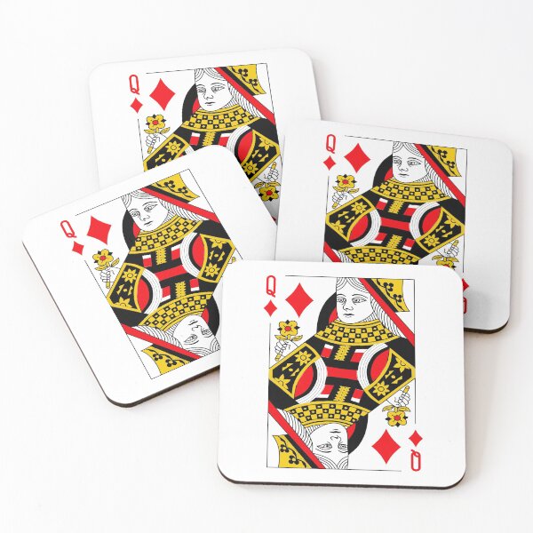 Item preview, Queen of Diamonds Classic Card Deck Casino Poker Q Diamonds designed and sold by fermo.