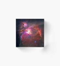 Orion Nebula Acrylic Block