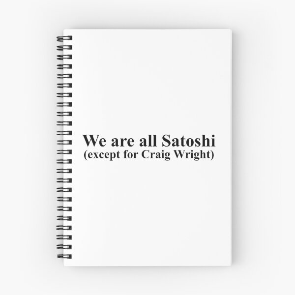 Item preview, We are all Satoshi (Black) designed and sold by TheLastStand.