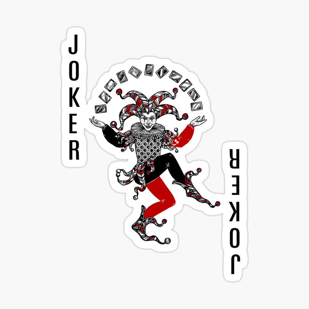 contact Brown Collapse Color Joker Classic Card Deck Casino Poker" Poster for Sale by fermo |  Redbubble