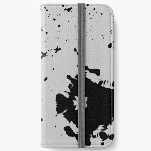 Dimgray Blotches iPhone Wallet