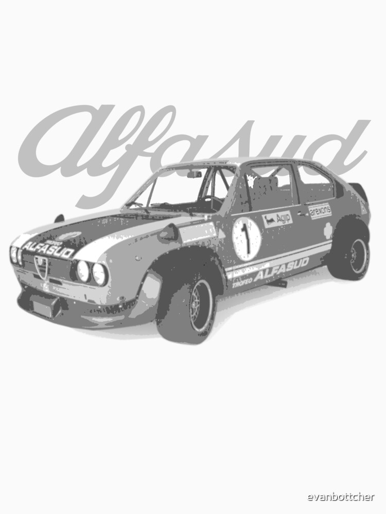 Thumbnail 5 of 5, Long Sleeve T-Shirt, Trofeo Alfasud designed and sold by evanbottcher.