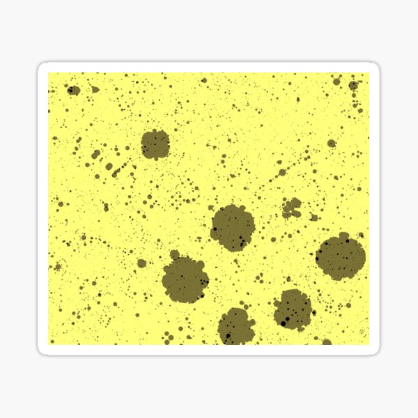 Stylish Blotches Sticker