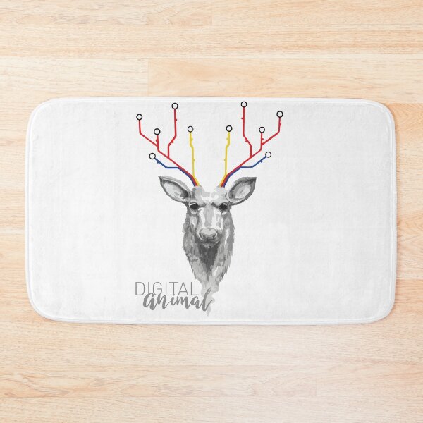 Item preview, [ Metro Deer ] Digital Animal designed and sold by Jan Bayer.