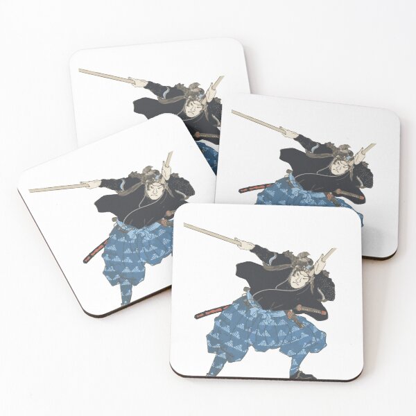 Item preview, Miyamoto Musashi Samurai Warrior Art designed and sold by Polishthestone.