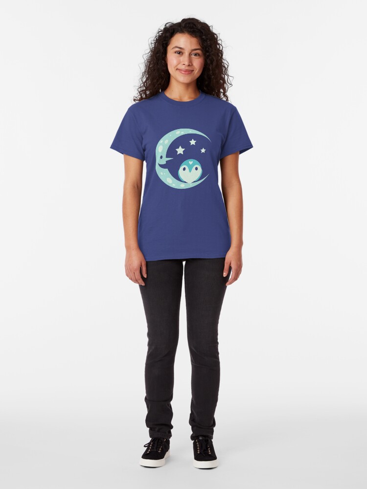 Alternate view of The Owl and the Moon Classic T-Shirt