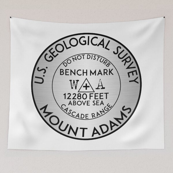 Item preview, Mount Adams Benchmark Bench Mark Cascade Range Cascades 2 designed and sold by DESTINATIONS DECAL.