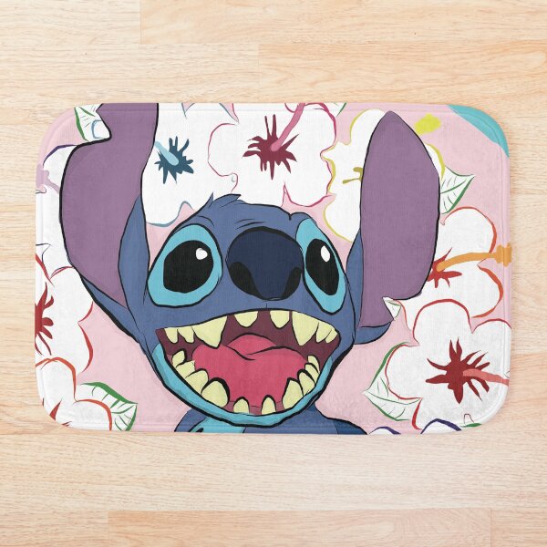 Aloha Stitch Bath Mat