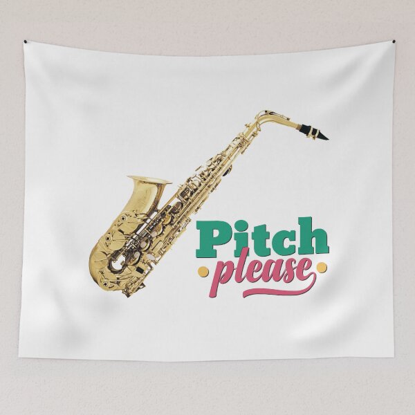 Item preview, Pitch Please - Alto Sax designed and sold by BandMomDesigns.