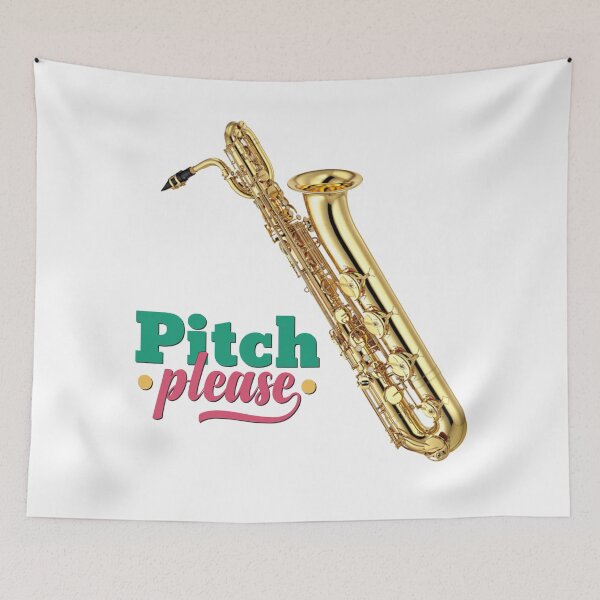 Item preview, Pitch Please - Bari Sax designed and sold by BandMomDesigns.