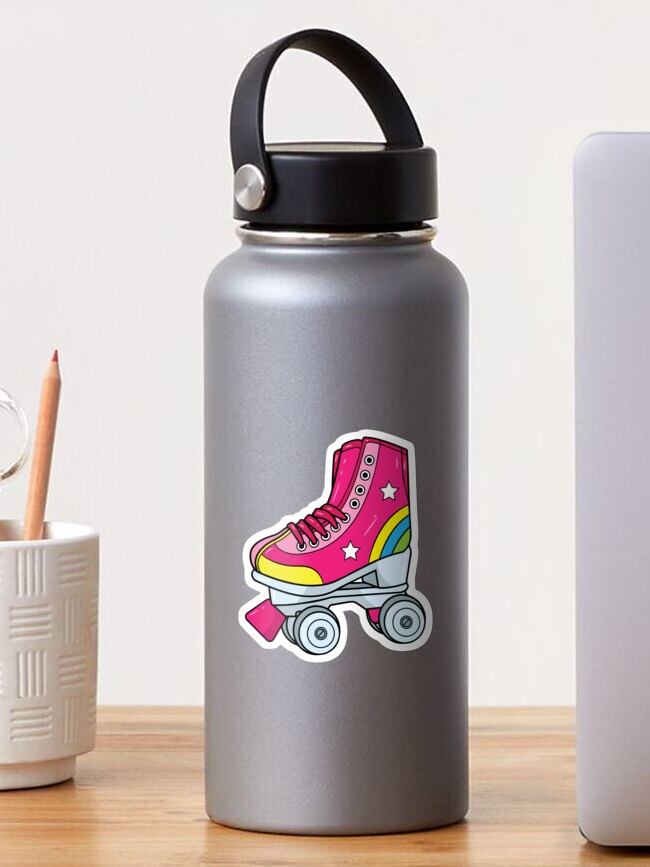 Multicolor Roller Skate Aesthetic Sticker – Big Moods