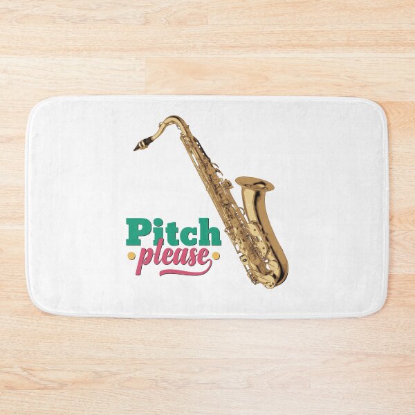 Item preview, Pitch Please - Tenor Sax designed and sold by BandMomDesigns.