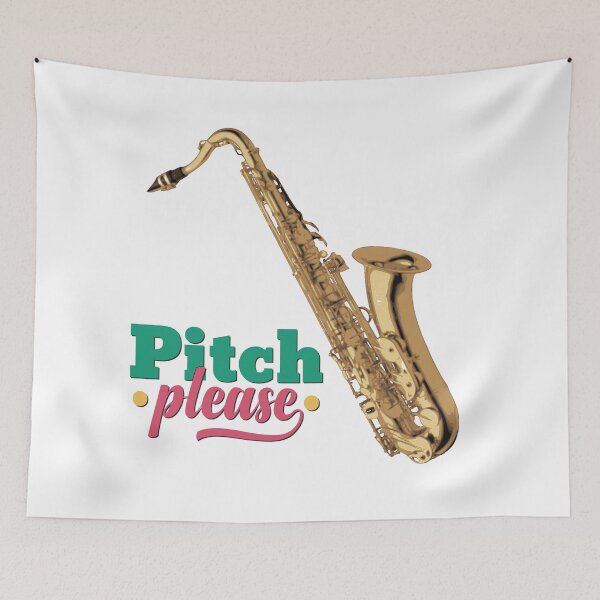 Item preview, Pitch Please - Tenor Sax designed and sold by BandMomDesigns.