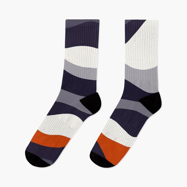 Item preview, Waves - orange and grey designed and sold by BrankaPD.