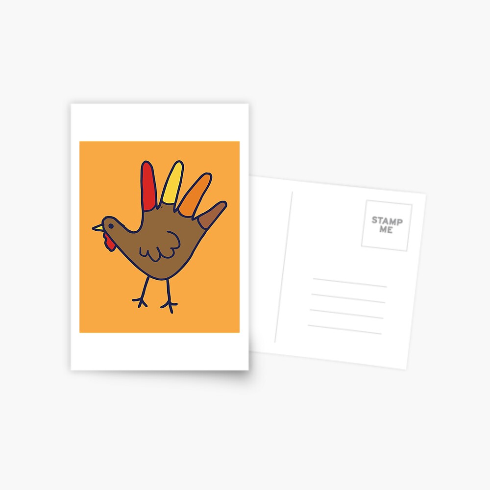 Hand Turkey Poster