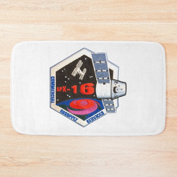 Item preview, CRS-16 The Embroidered NASA Patch designed and sold by Nikki SpaceStuffPlus.