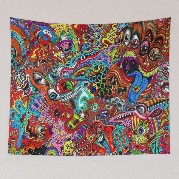 Item preview, Trippy Cartoon designed and sold by TripoffGeloEDM.