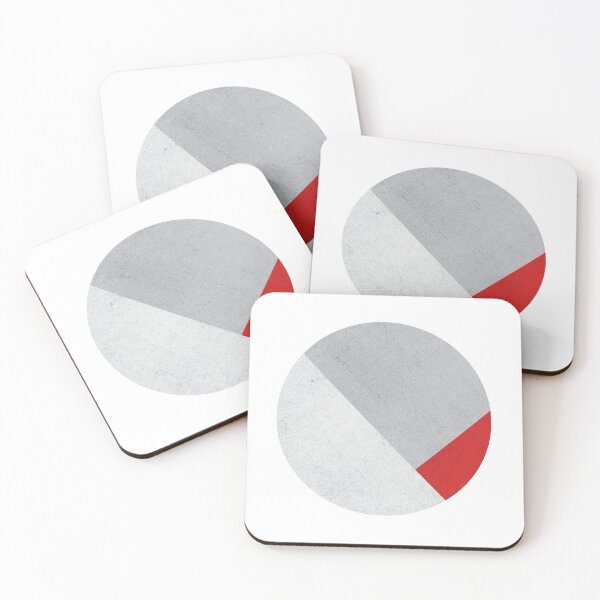 Item preview, Minimal Abstract Grey & Red designed and sold by SOMA APPAREL.