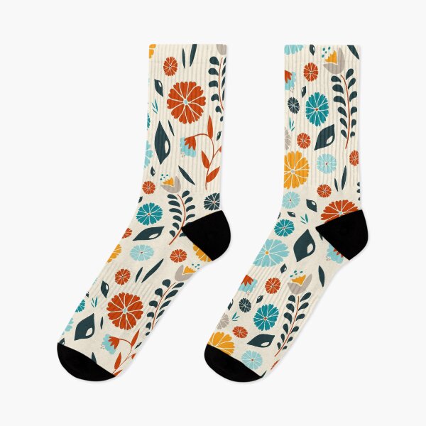 Item preview, Colorful Spring Flowers Pattern designed and sold by BrankaPD.