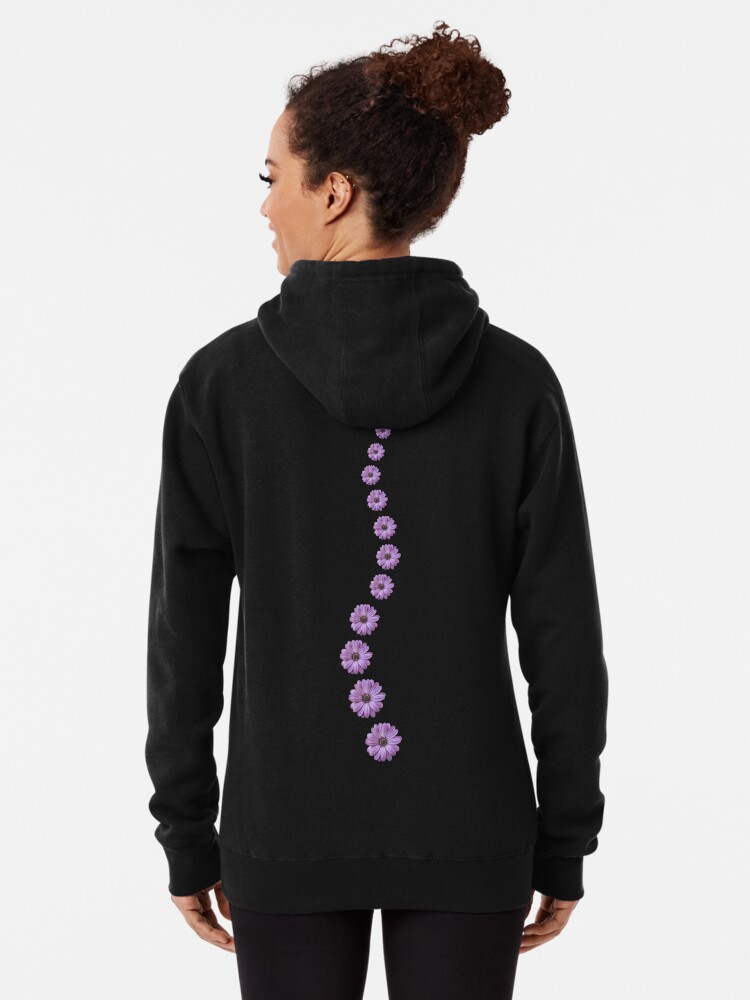 Flowered hoodie shop