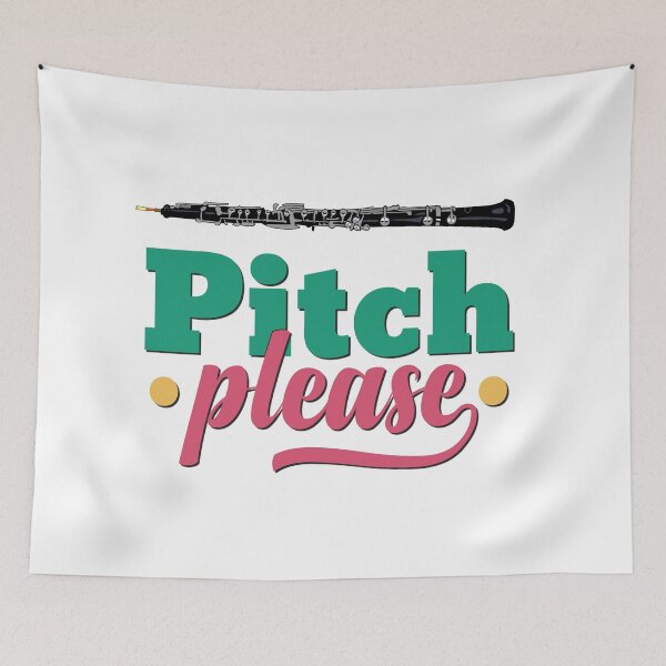 Item preview, Pitch Please - Oboe designed and sold by BandMomDesigns.