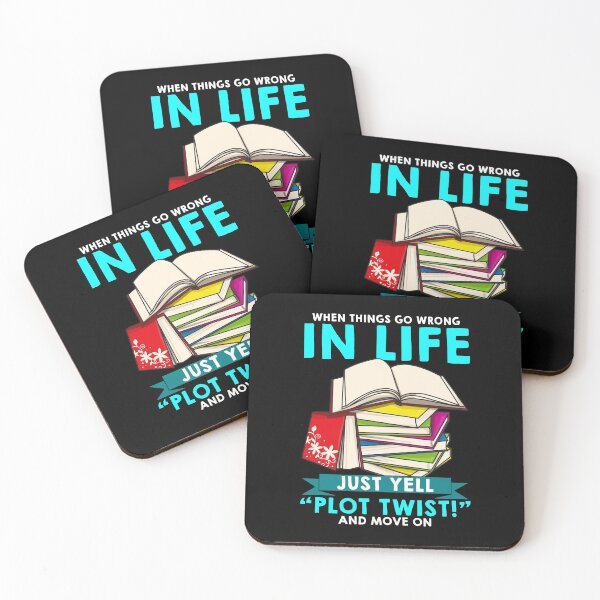 Item preview, When Things Go Wrong In Life Just Yell Plot Twist designed and sold by perfectpresents.