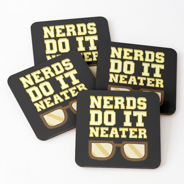 Item preview, Funny Nerds Do It Neater Cool Nerdy & Geeky designed and sold by perfectpresents.
