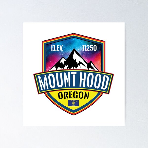 Item preview, Ski Mount Hood Oregon Skiing  designed and sold by DESTINATIONS DECAL.