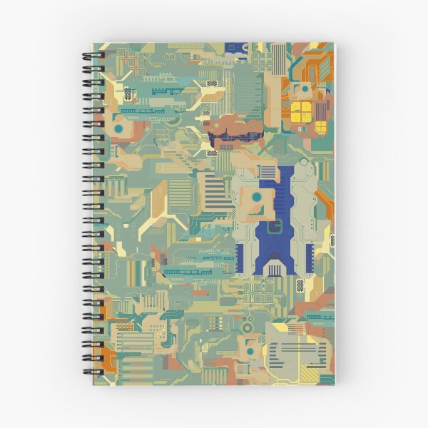 Item preview, Geeky Tech Pattern designed and sold by Lyle Hatch.