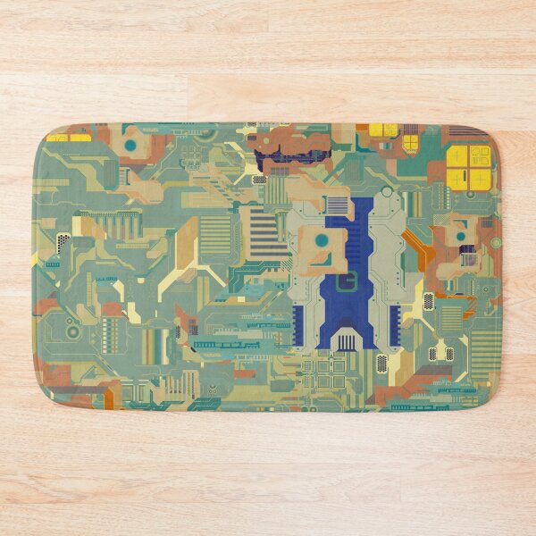 Item preview, Geeky Tech Pattern designed and sold by Lyle Hatch.