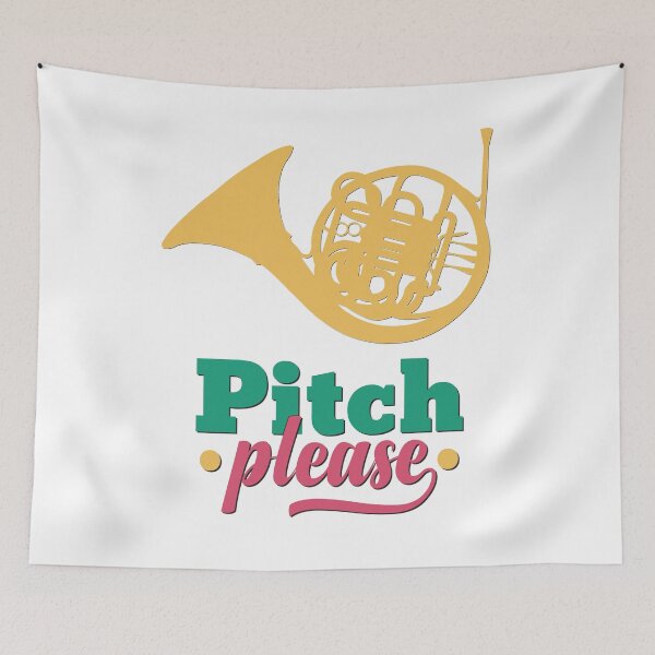Item preview, Pitch Please - French Horn designed and sold by BandMomDesigns.