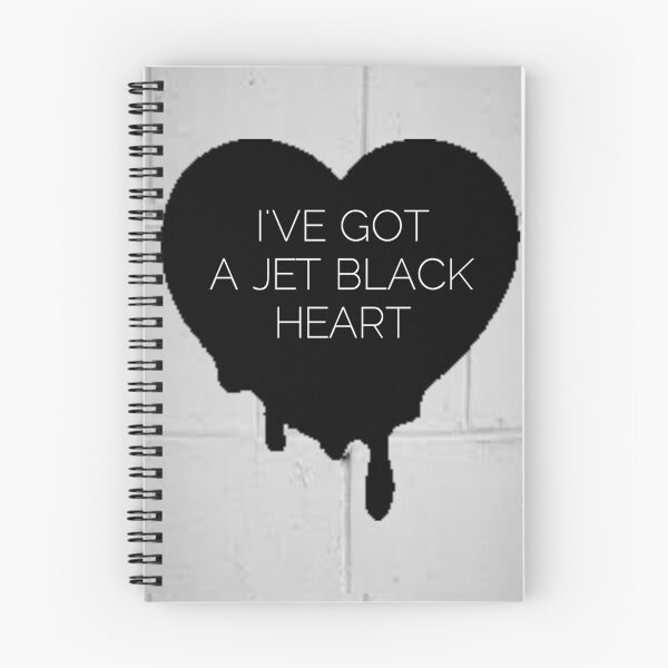 Item preview, Jet Black Heart designed and sold by Natalie Schweitzer.