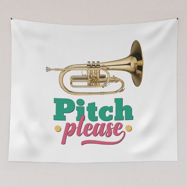 Item preview, Pitch Please - Mellophone designed and sold by BandMomDesigns.