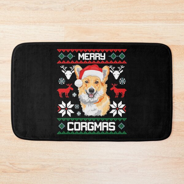 Item preview, Corgi Dog Merry Corgmas Christmas Gift designed and sold by CR Media.
