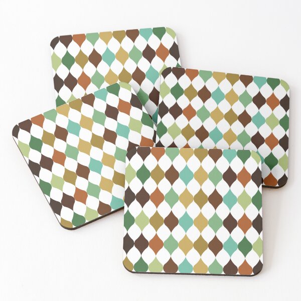 Item preview, Green, Brown Abstract Pattern designed and sold by acarrollton.