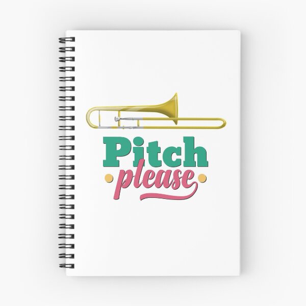 Item preview, Pitch Please - Trombone designed and sold by BandMomDesigns.