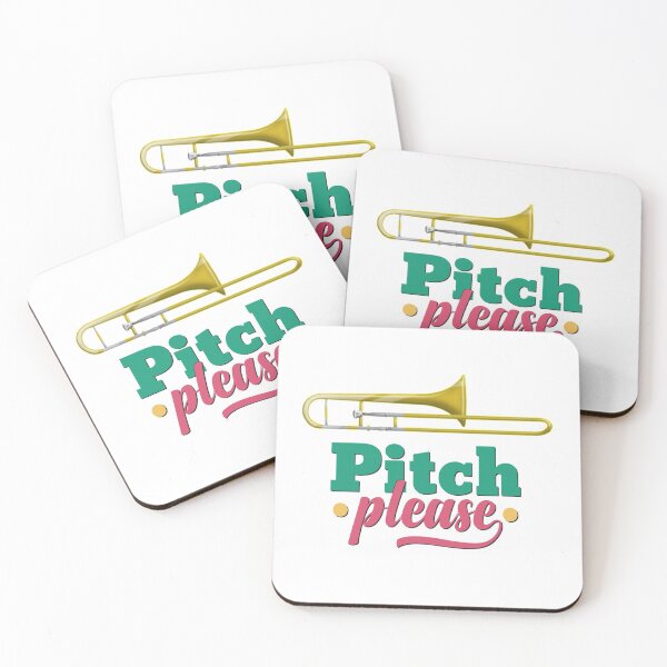 Item preview, Pitch Please - Trombone designed and sold by BandMomDesigns.