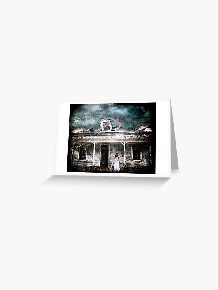 Thumbnail 1 of 2, Greeting Card, Hanuted designed and sold by KatarinaSilva.