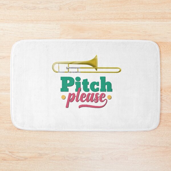 Item preview, Pitch Please - Trombone designed and sold by BandMomDesigns.