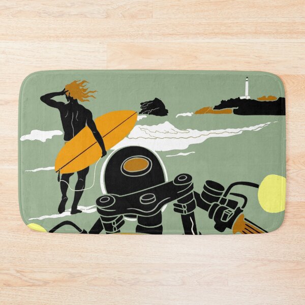 Item preview, BIARRITZ ; Vintage Travel Advertising Print designed and sold by posterbobs.