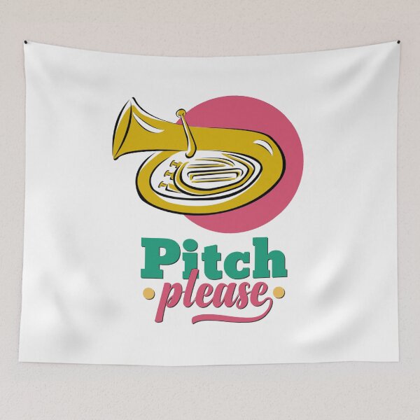 Item preview, Pitch Please - Tuba designed and sold by BandMomDesigns.