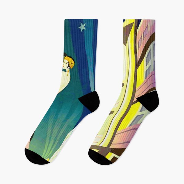 Item preview, "SOUTH BEACH DANCERS" Art Deco Print designed and sold by posterbobs.