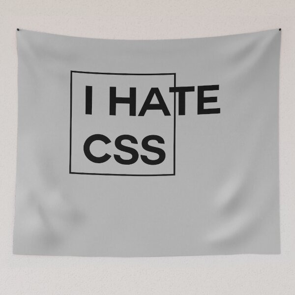 Item preview, I Hate CSS dark designed and sold by Caldofran.