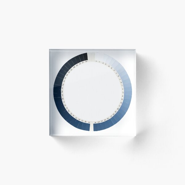 Cyanometer Acrylic Block
