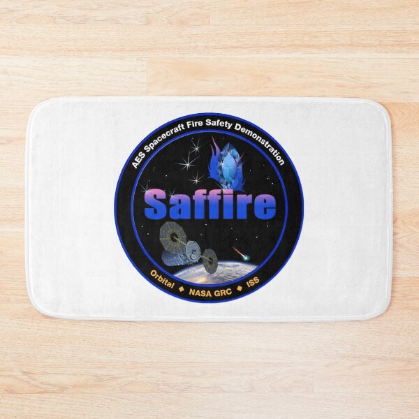 Item preview, Spacecraft Fire Experiment (SAFFIRE) 1 Logo designed and sold by Nikki SpaceStuffPlus.