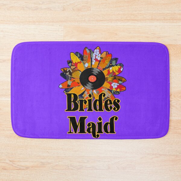 Item preview, Brides Maid vinyl record flower  designed and sold by artbyomega.