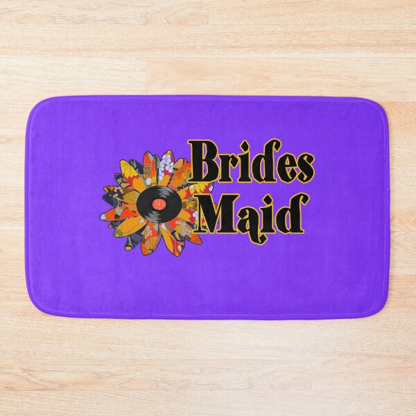 Item preview, Brides maid vinyl record flower  designed and sold by artbyomega.