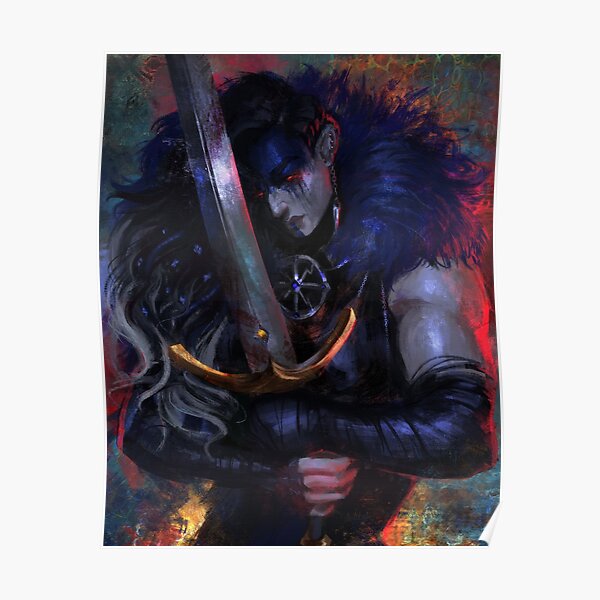 "Yasha " Poster for Sale by CaioSantos | Redbubble