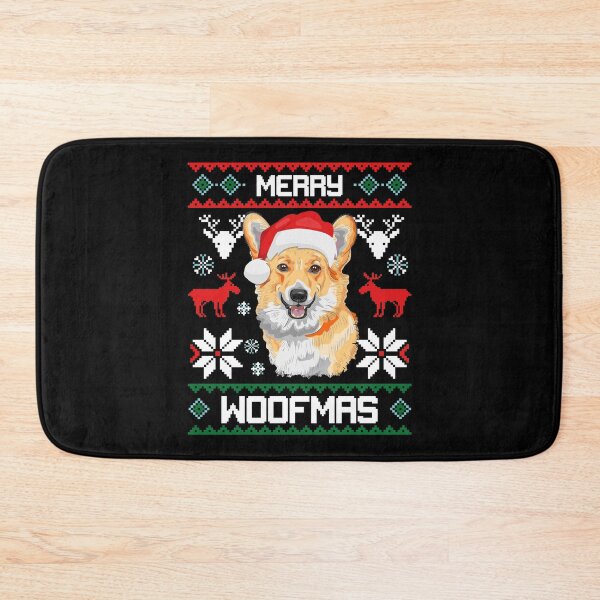 Item preview, Corgi Dog Merry Woofmas Christmas Gift designed and sold by CR Media.