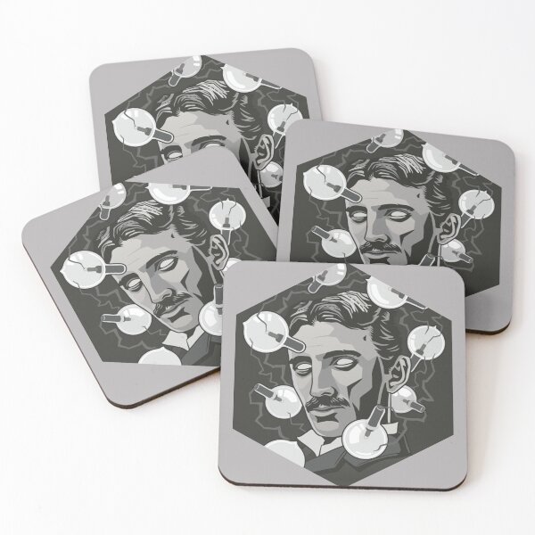 Item preview, Nikola Tesla Fractal designed and sold by PODLizardWizard.